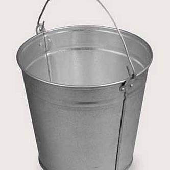 Ведро 12л оцинкованное