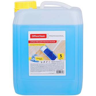 Средство для пола OfficeClean Proffesional Морской, концентр., 5л
