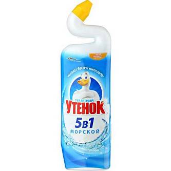 Гель для туалета Туалетный Утенок 900мл Морской 5 в 1