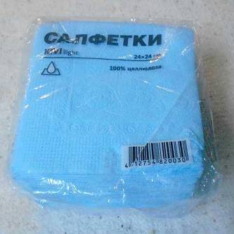 Салфетки столовые KIVI Пастель в асс-те 70 шт