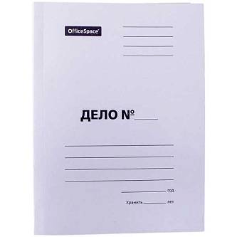 Скоросшиватель "Дело" немел. картон. 280 г/кв. м
