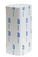 Полотенца бумажные Tork Universal 23х23 д/дисп ZZ 1 сл 250шт, фото №1