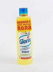 Средство для пола "Glorix" 1 л универс. лимон.энерг., фото №1