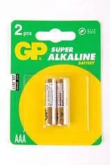 Элемент питания GP Super Alkaline 24А ААА - 2 шт, фото №1