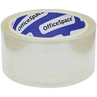 Клейкая лента упаковочная OfficeSpace 50ммх66м 40мкм прозр