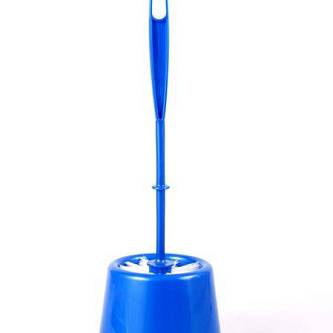 Ерш для унитаза с подставкой, пластик, белый