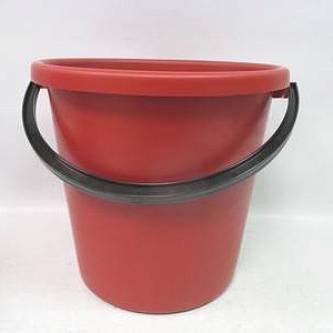 Ведро 6л, пластик без крышки, цвет ассорт.