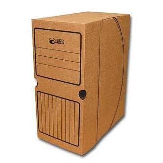 Короб архивный 150мм, до 1400 листов, бурый (крафт)
