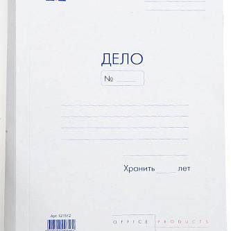 Скоросшиватель мел.картон 320г/м