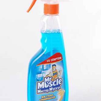 Средство для стекол М.Мускул "После дождя" 500мл курок