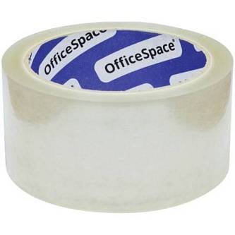 Клейкая лента упаковочная OfficeSpace 48ммх66м 40мкм прозр