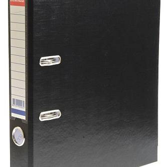 Папка-файл 7см EK А4 Бизнес черная