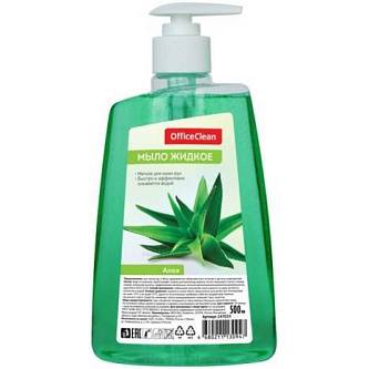 Мыло жидкое OfficeClean 500мл алое