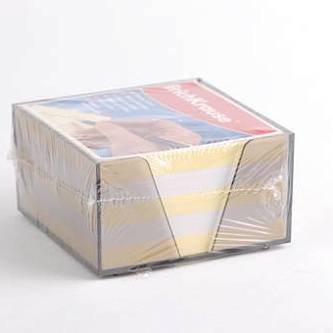 Блок для записи 9х9х5 box желтый