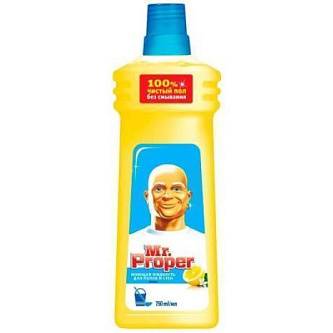 Средство для пола "Mr.Proper" 750 мл универс. лимон