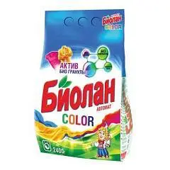 Порошок стиральный "Биолан" Color 2,4кг, фото №1