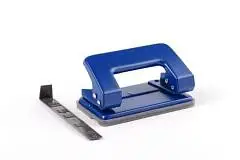 Дырокол металлический ErichKrause Строгость Классика до 10л, асс, фото №1