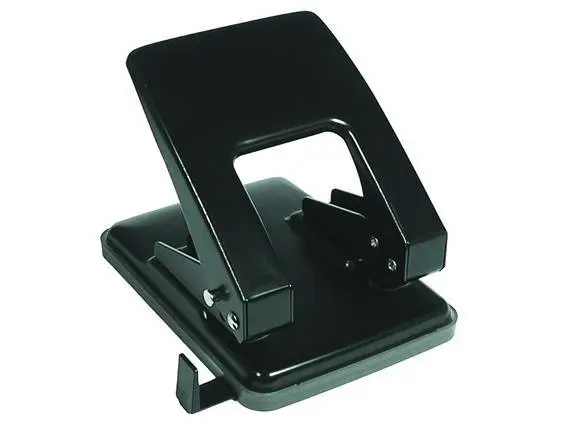 Дырокол EK Строгость Классика до 40л черный, фото №1