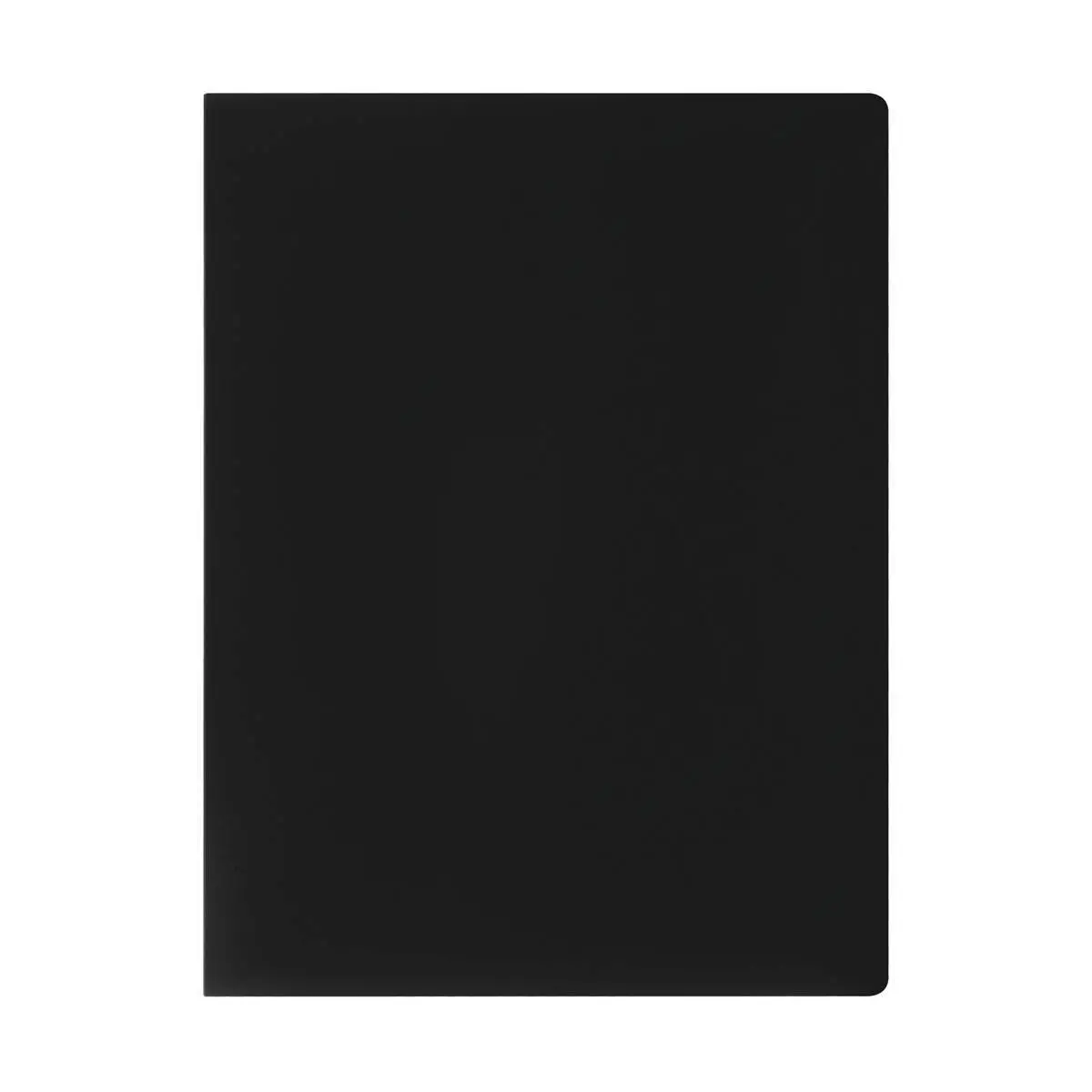 Папка с 30 вкладышами СТАММ А4, 500мкм, черная, фото №1