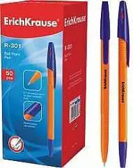 Ручка шариковая R-301 Orange 0,7мм синяя, фото №1