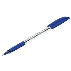 Ручка шариковая "Triangle 110" синяя, 0,7мм, грип, фото №1