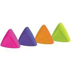 Ластик Berlingo Arrow 40х35x10мм, треугольный, ассорти, фото №1