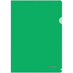 Папка-уголок Стамм А4 зеленая, фото №1