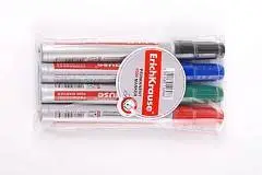 Маркер перманентный EK P-200 2мм набор 4шт кругл, фото №1