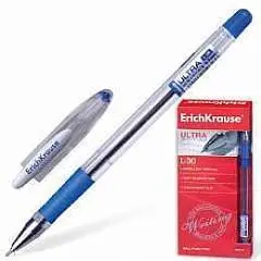 Ручка шариковая ЕК Ultra L-30 0,7мм, синяя, фото №1