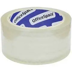 Клейкая лента упаковочная OfficeSpace 50ммх66м 45мкм прозр, фото №1