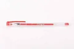 Ручка гелевая ЕК G-Point 0,38мм красная, фото №1