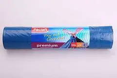 Пакеты для мусора 120л 10шт Премиум, 39 мкм (ВВ), фото №1