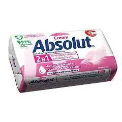 Мыло туалетное Absolut Нежное 90г, фото №1
