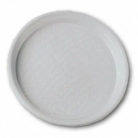 Тарелка пластиковая 100шт, 205мм столовая, фото №1
